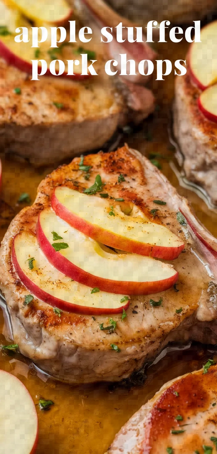 Photo of Apple Stuffed Pork Chops Recipe