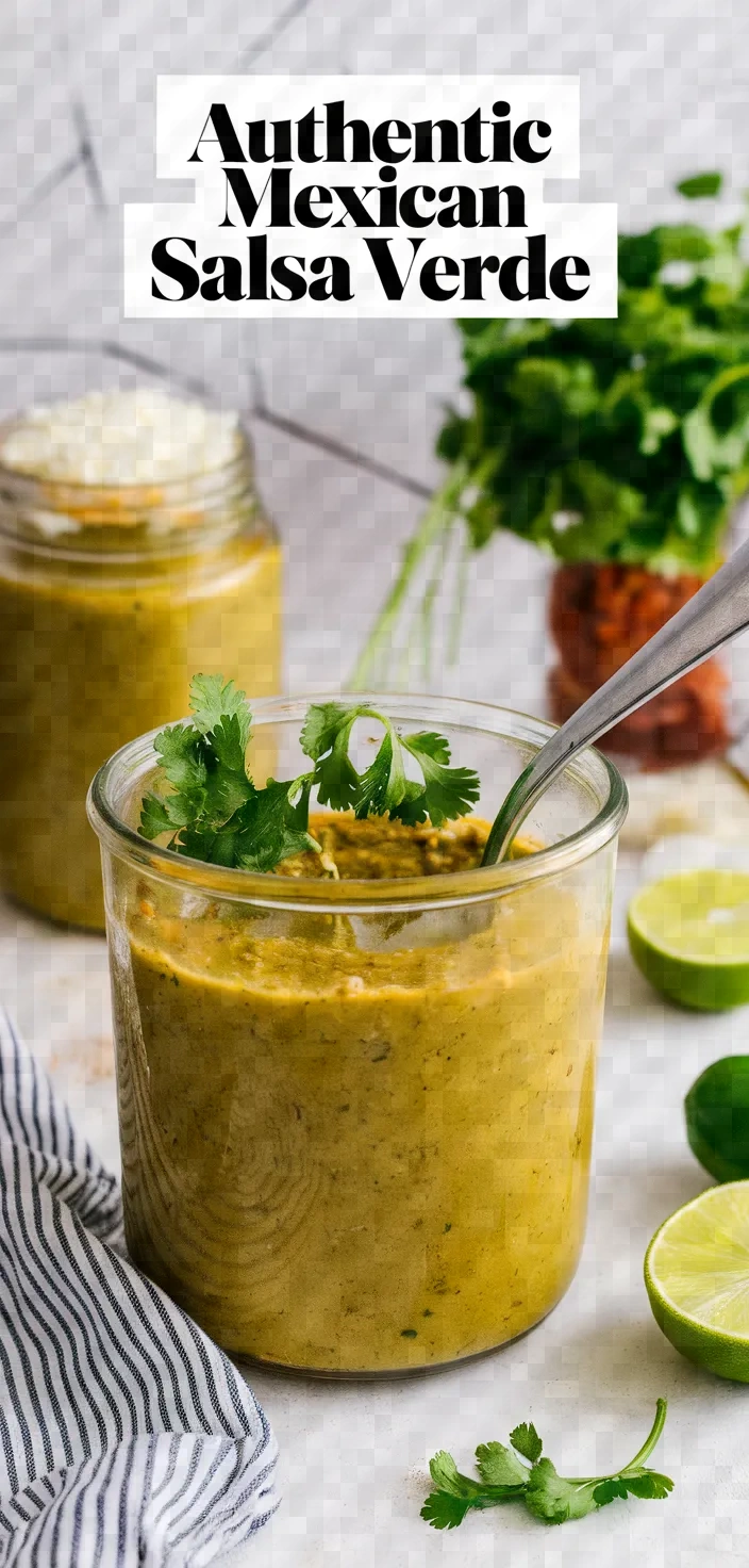 Authentic Mexican Salsa Verde Recipe