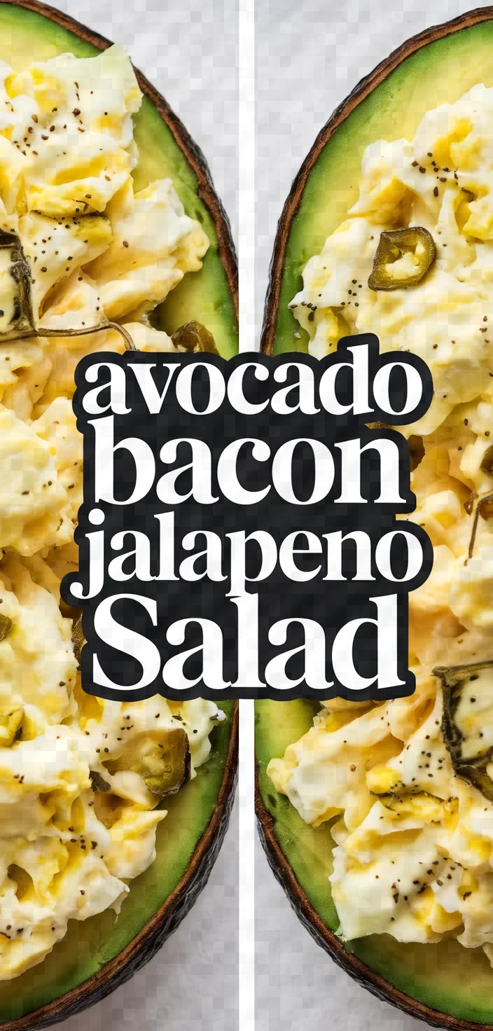 Photo of Avocado Bacon Jalapeno Egg Salad Recipe