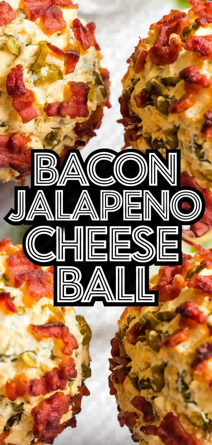 Bacon Jalapeno Cheese Ball Recipe