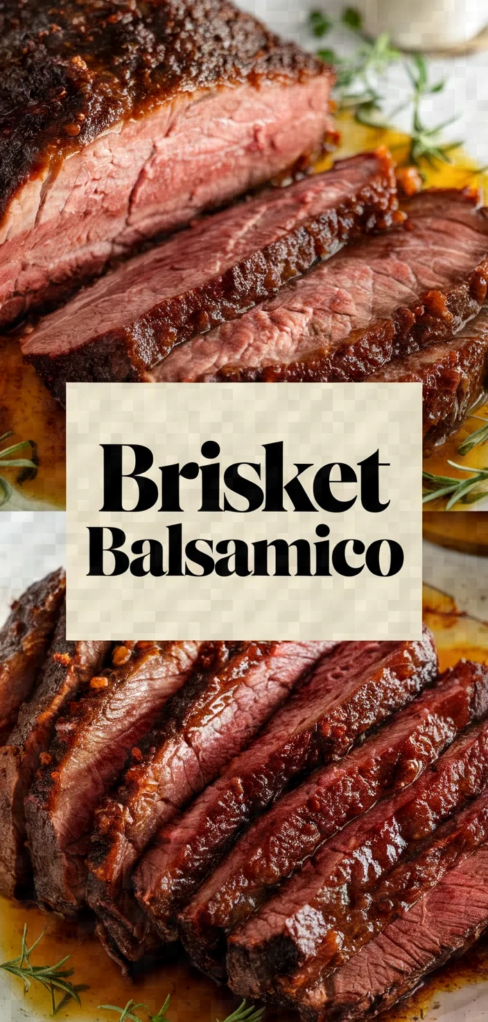 Brisket Balsamico Recipe