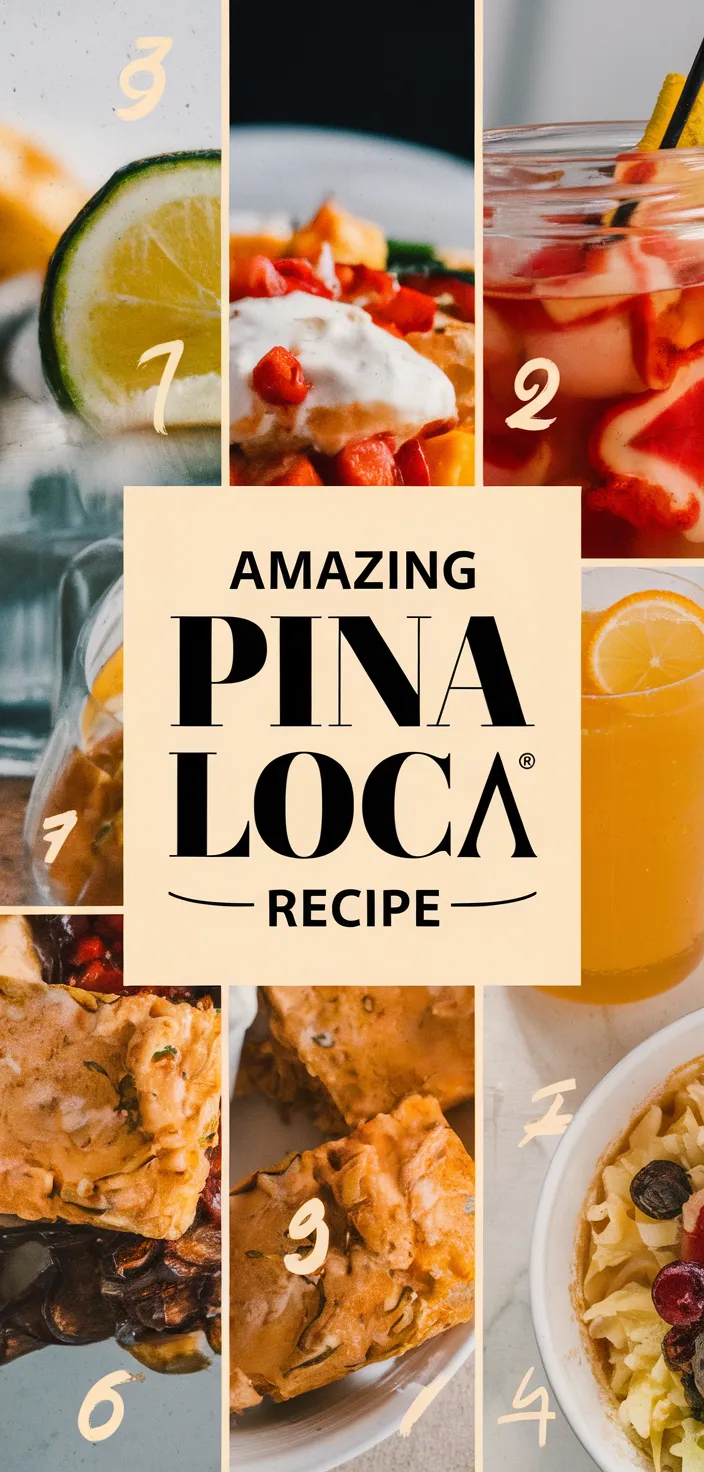 A photo of Amazing Pina Loca Recipe