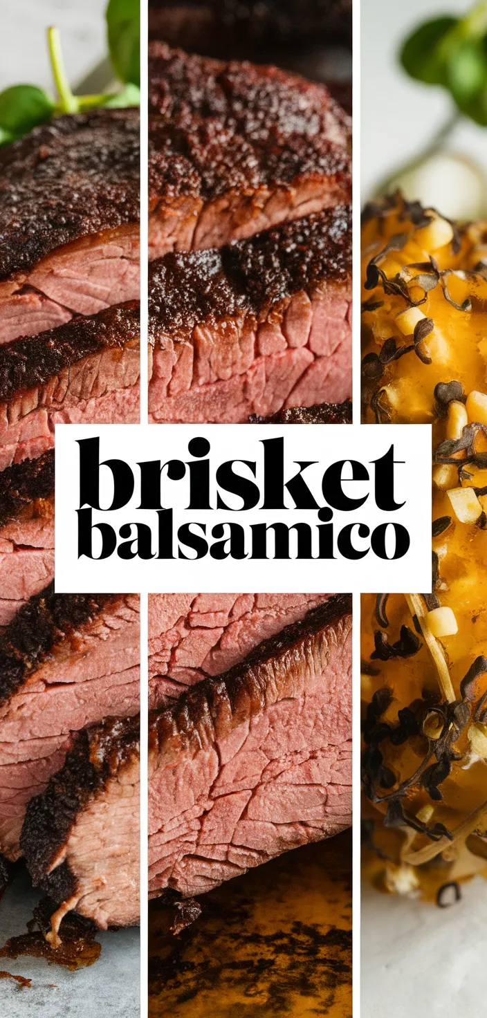 A photo of Brisket Balsamico Recipe