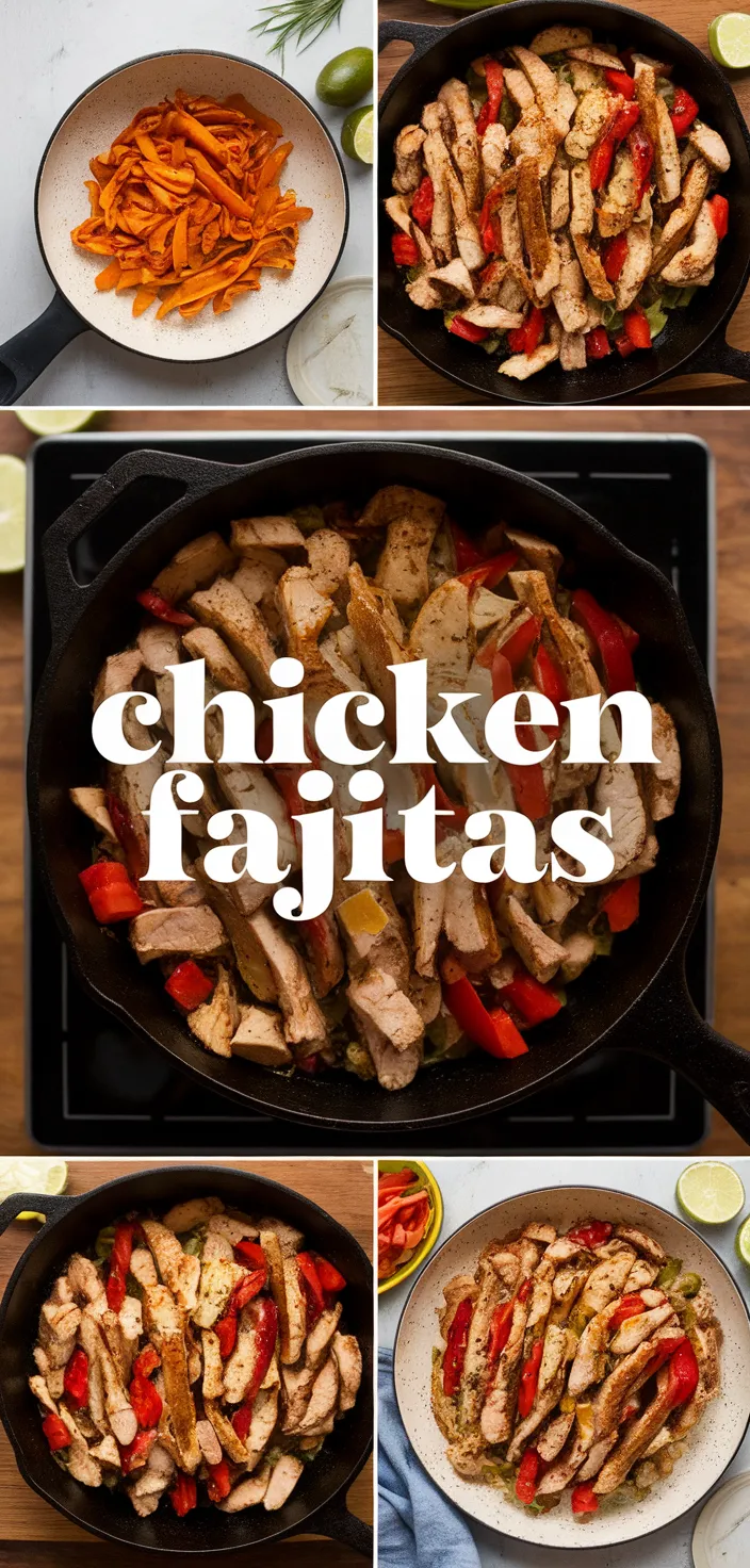 A photo of Chicken Fajitas Recipe