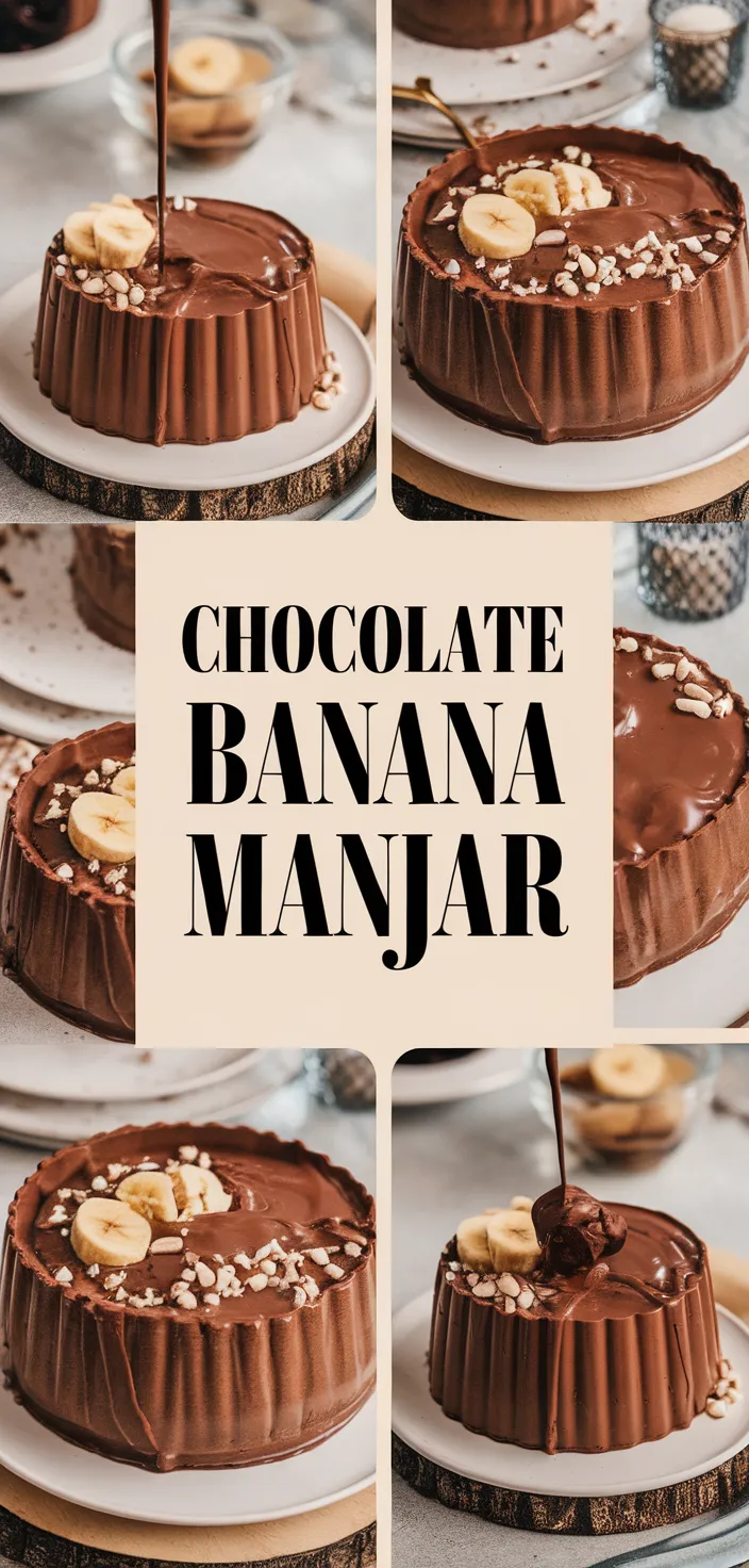 A photo of Chocolate Banana Manjar Recipe