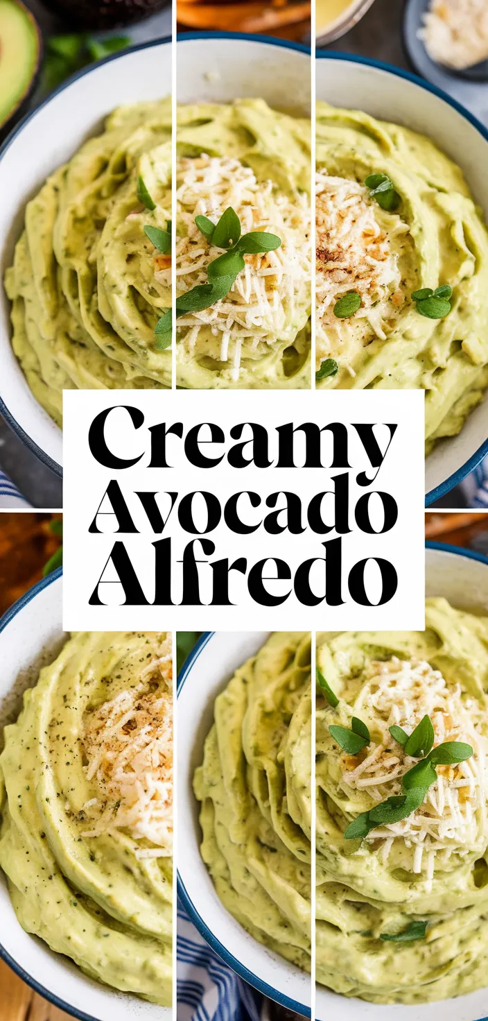 A photo of Creamy Avocado Alfredo Recipe