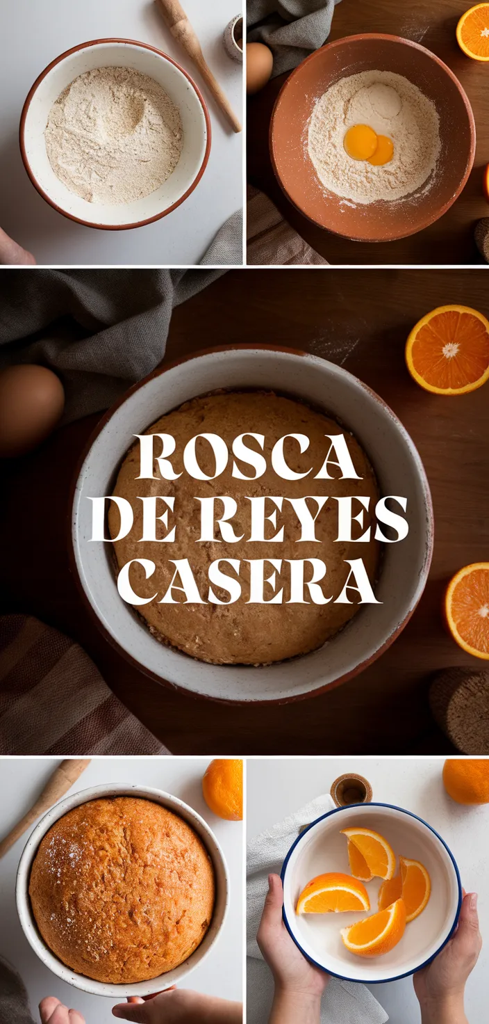 A photo of Rosca De Reyes Casera Recipe