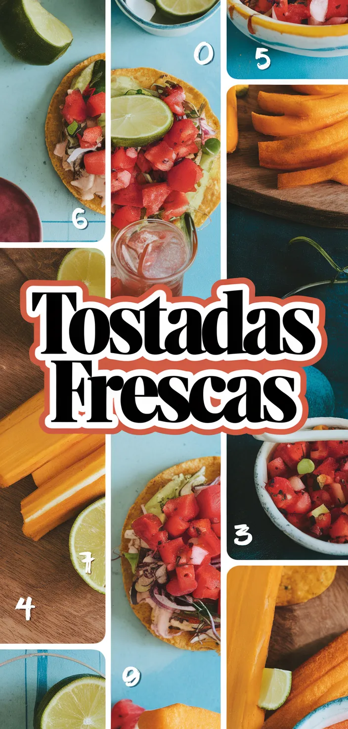 A photo of Tostadas Frescas Recipe