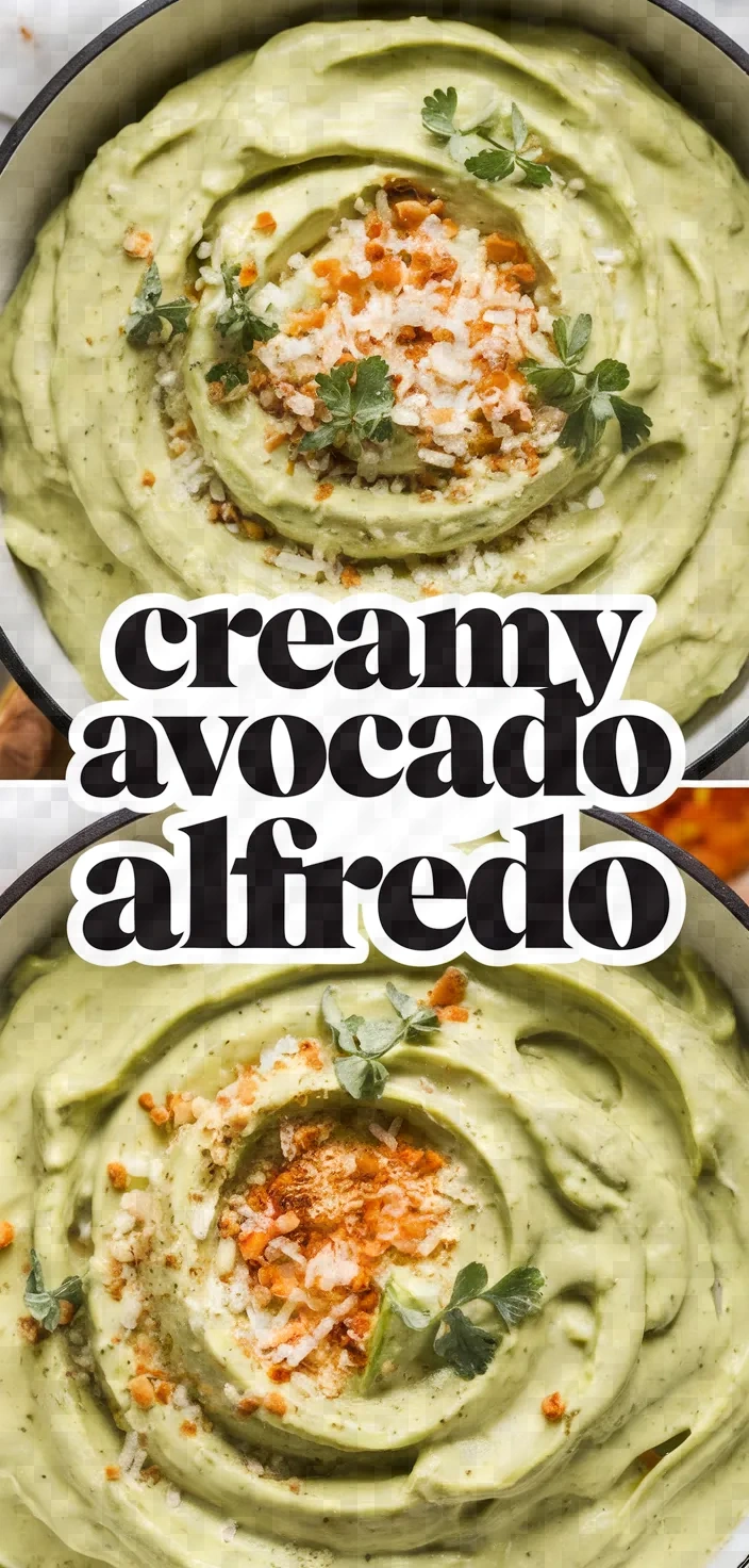 Creamy Avocado Alfredo Recipe