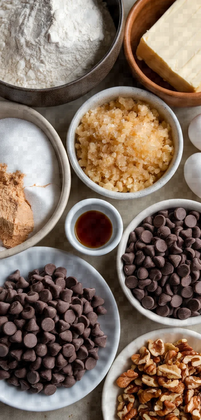 Ingredients photo for Really Good Chocolate Chip Cookies Recipe