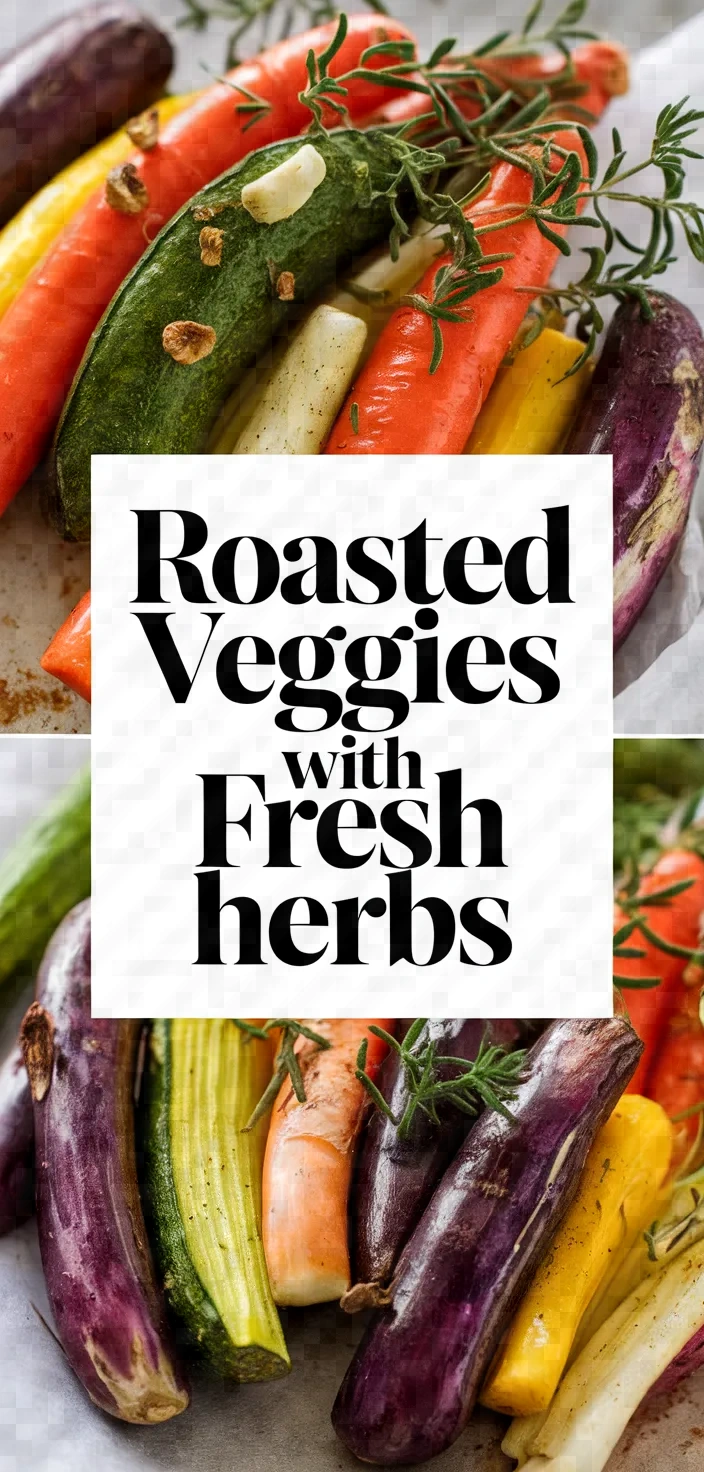 Photo of Roasted Vegetables With Fresh Herbs Recipe