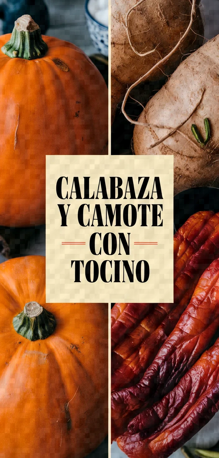 Photo of Sopa De Calabaza Y Camote Con Tocino Recipe