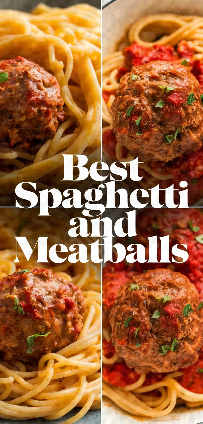 The Best Spaghetti And Meatballs Recipe