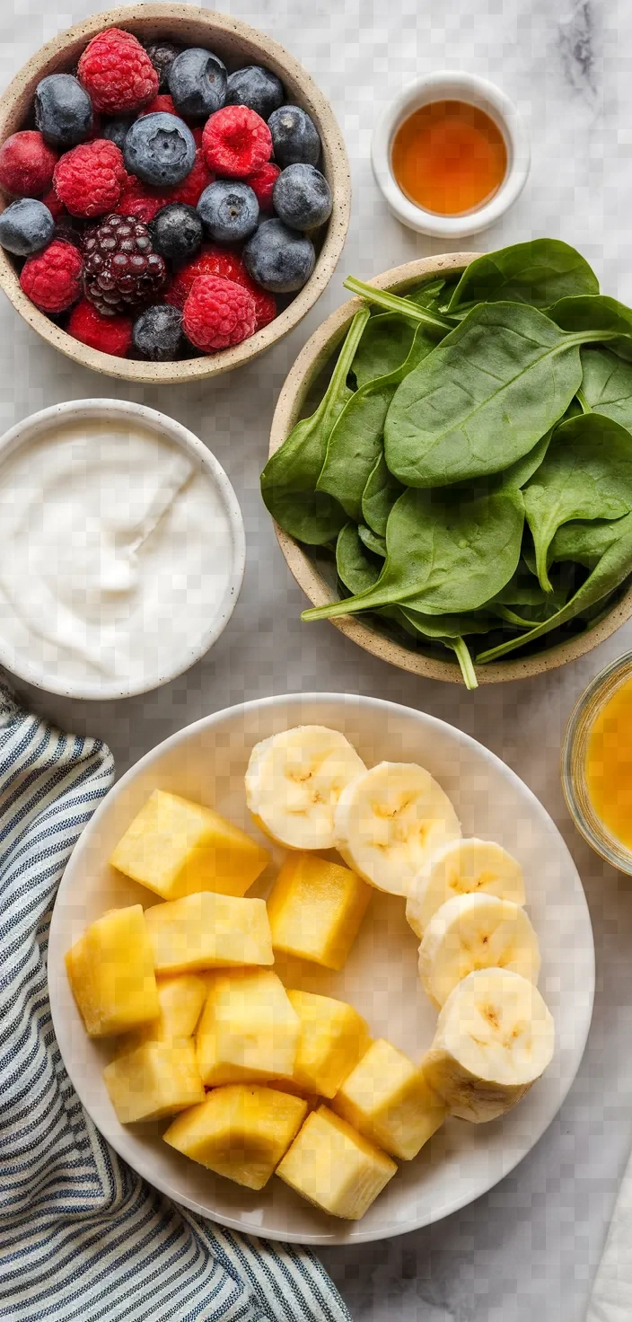 Ingredients photo for Three Smoothie Recipes Kids Will Love