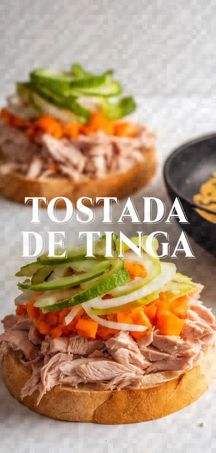 Tostada De Tinga Recipe