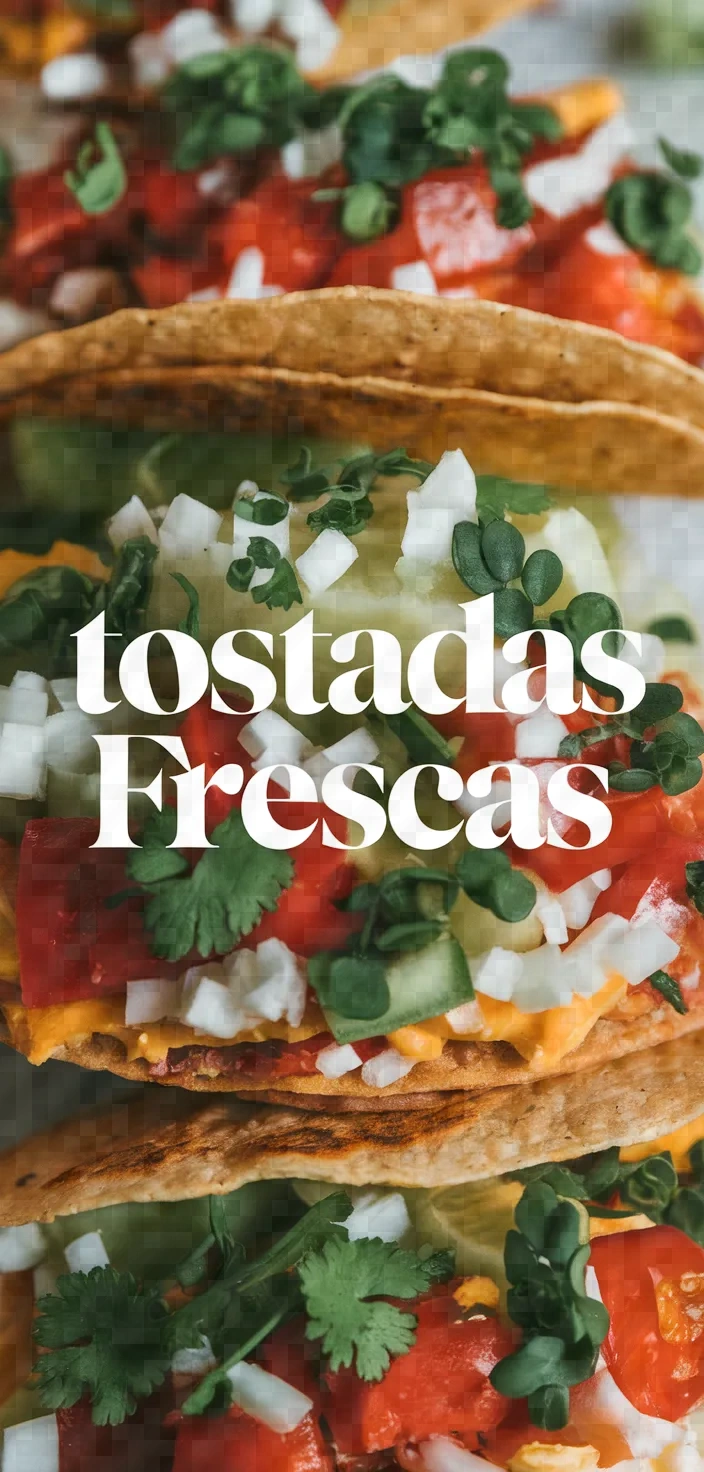 Tostadas Frescas Recipe