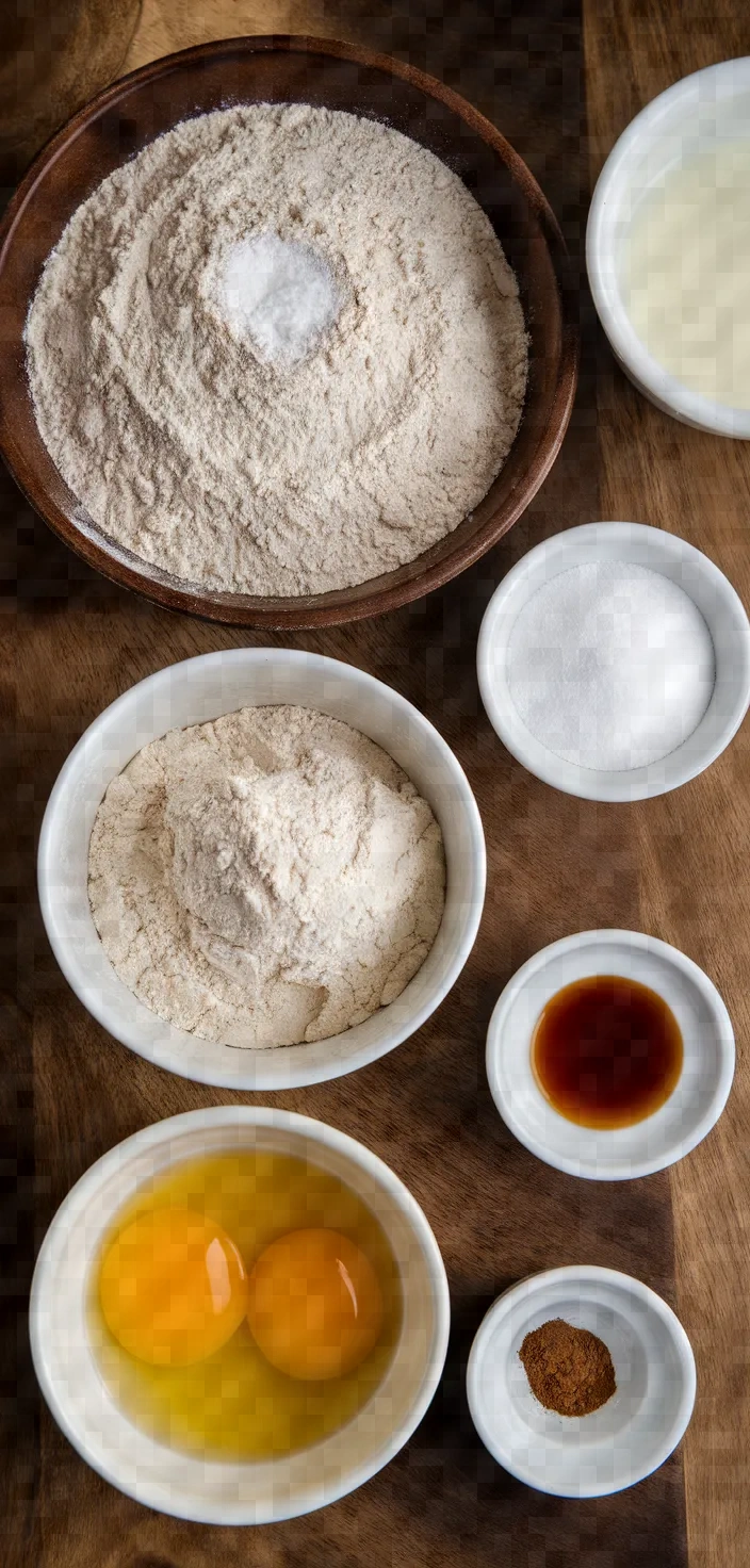 Ingredients photo for Best Authentic Mexican Conchas Recipe