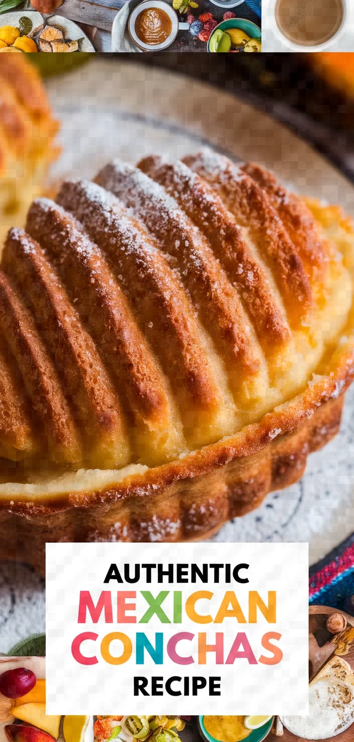 A photo of Best Authentic Mexican Conchas Recipe