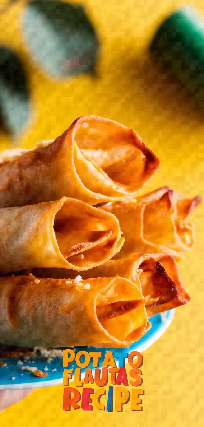 Crispy Potato Flautas Recipe