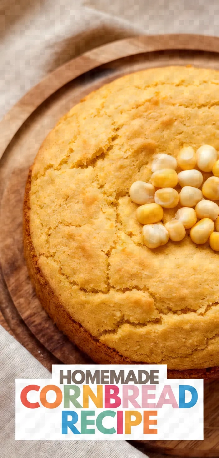 Easy Homemade Cornbread Recipe