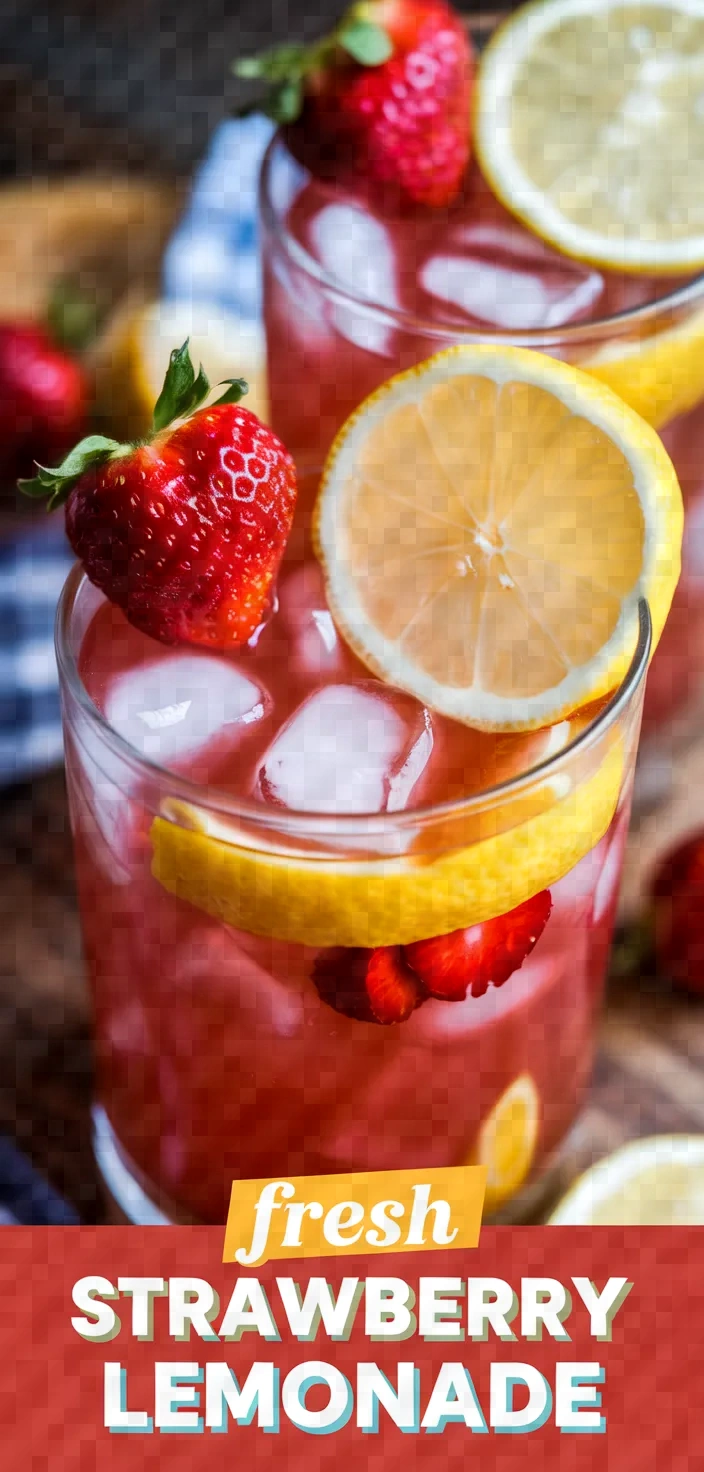 Fresh Strawberry Lemonade Recipe