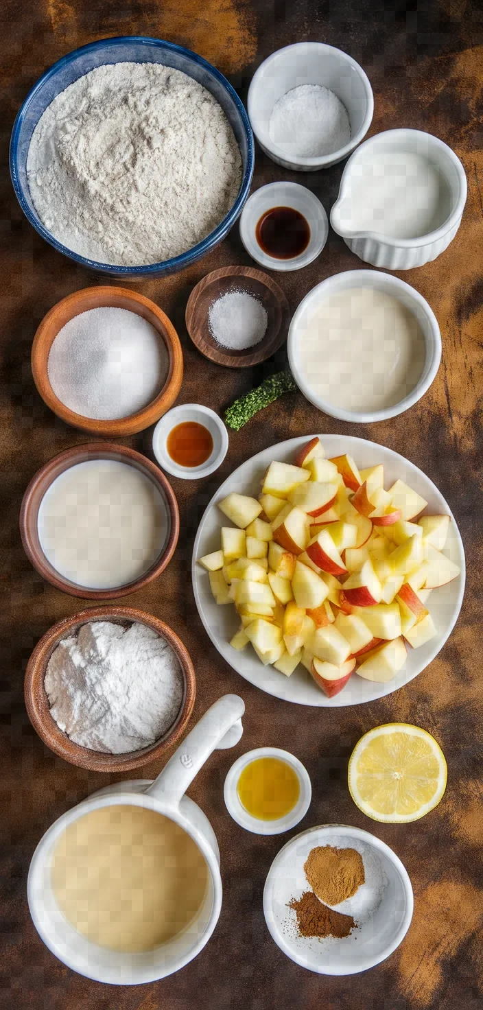 Ingredients photo for Apple Tres Leches Cake Recipe