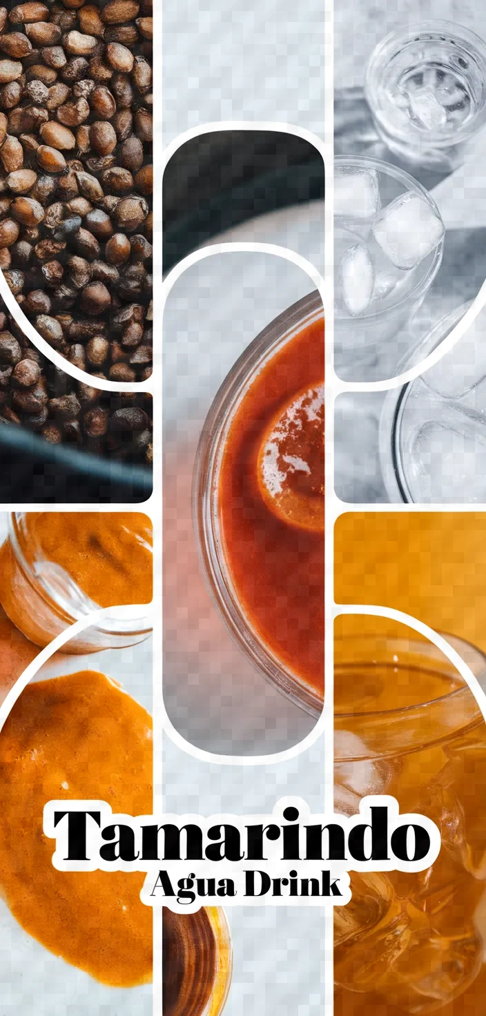 A photo of Agua De Tamarindo Drink Recipe