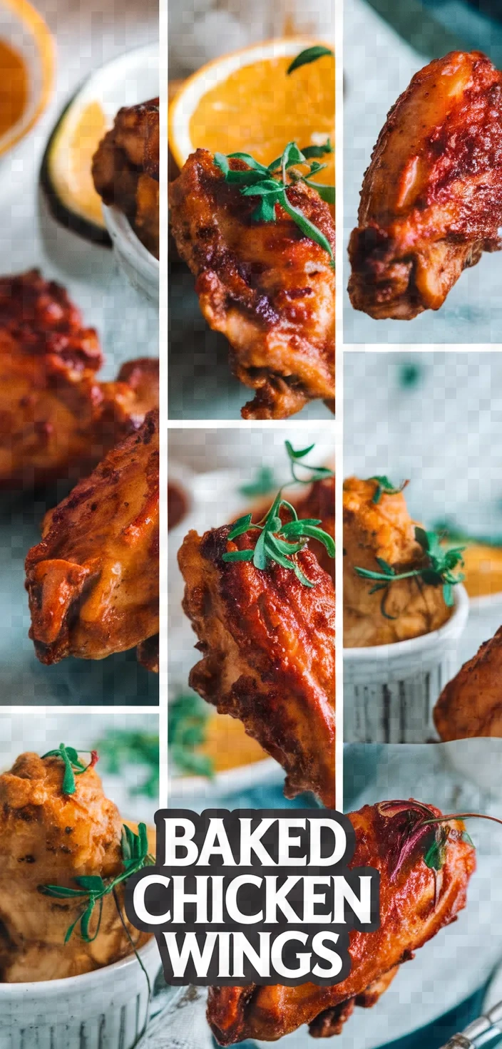 A photo of Baked Chicken Wings Recipe