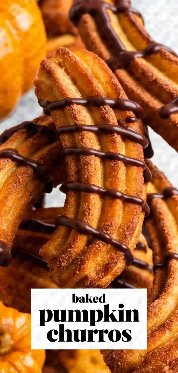 A photo of Baked Pumpkin Churros Recipe