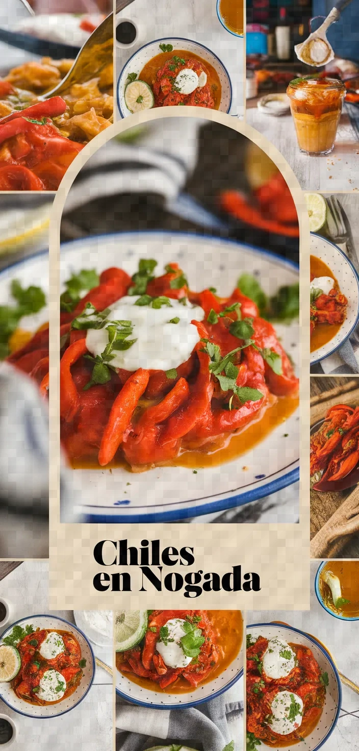 A photo of Chiles En Nogada Recipe