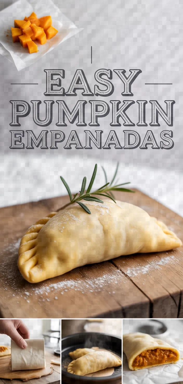 A photo of Easy Pumpkin Empanadas Recipe