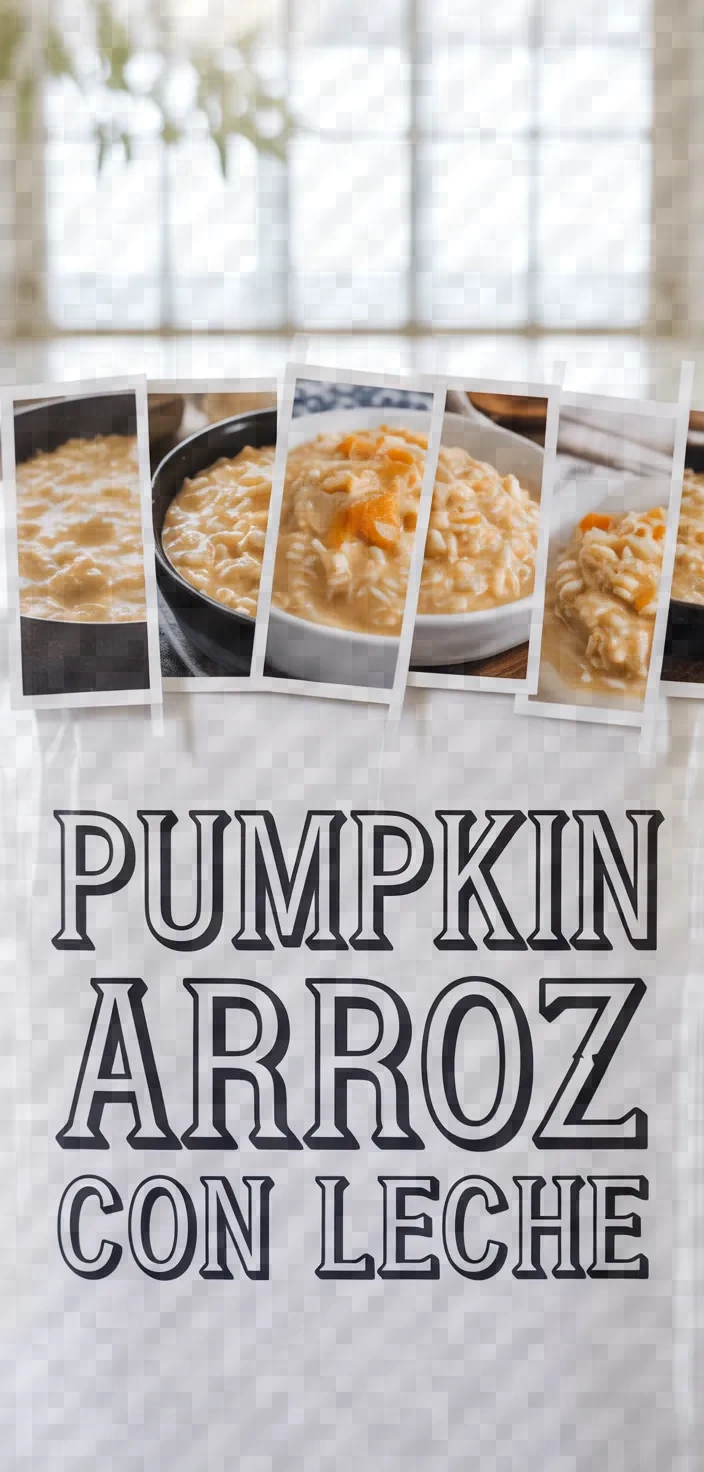 A photo of Pumpkin Arroz Con Leche Recipe