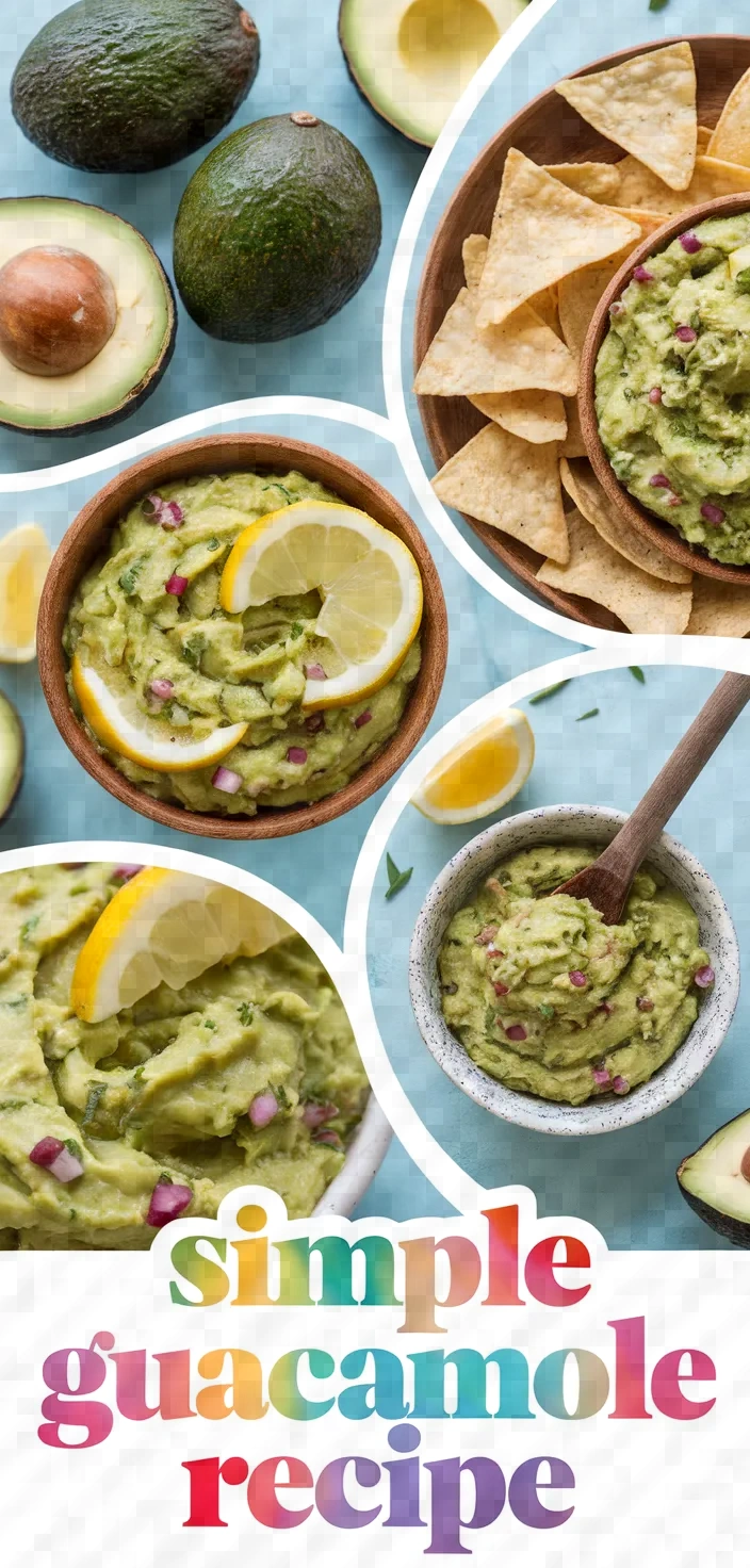A photo of Simple Guacamole Recipe