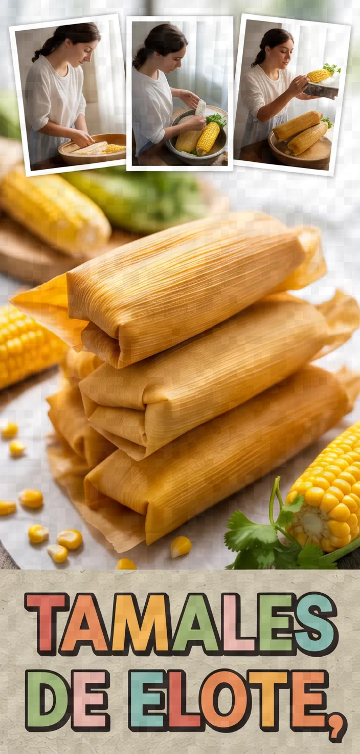 A photo of Tamales De Elote Recipe