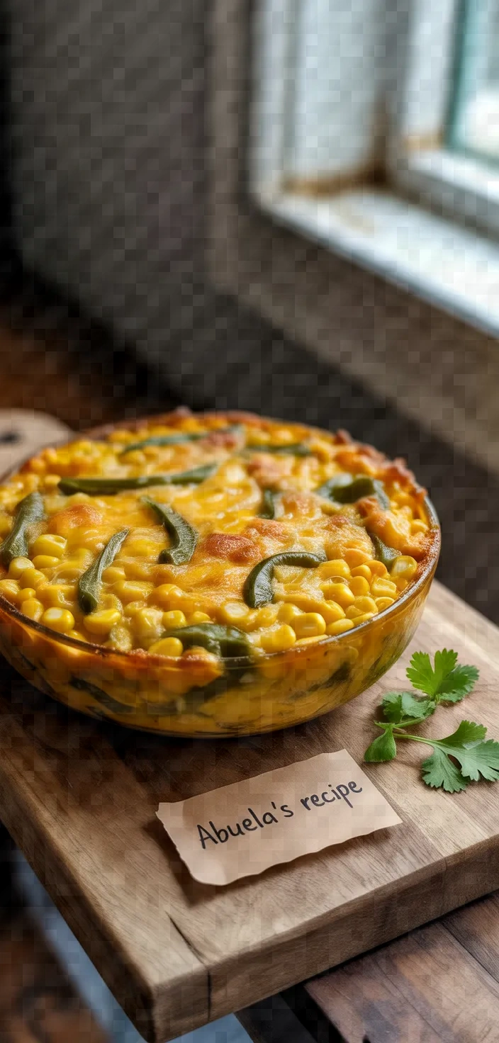 Green Chile Corn Casserole Recipe