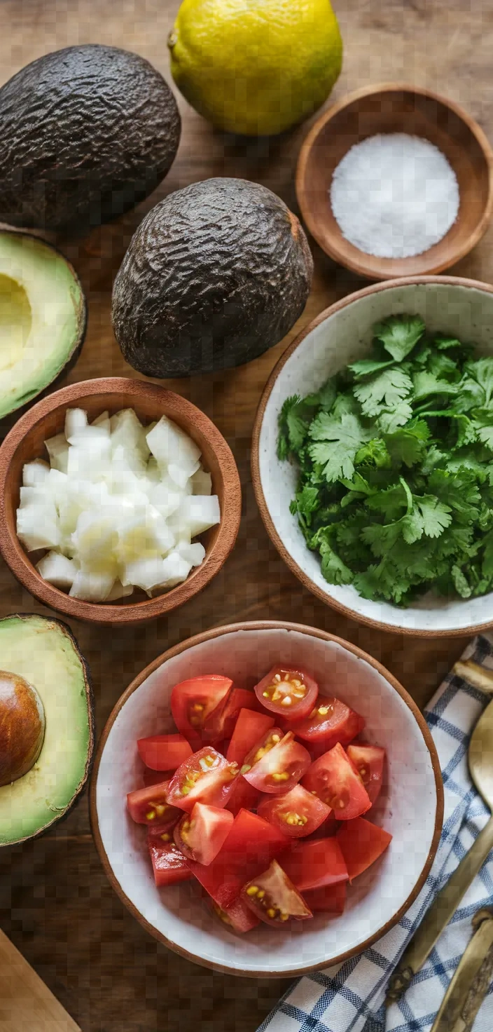 Ingredients photo for Simple Guacamole Recipe