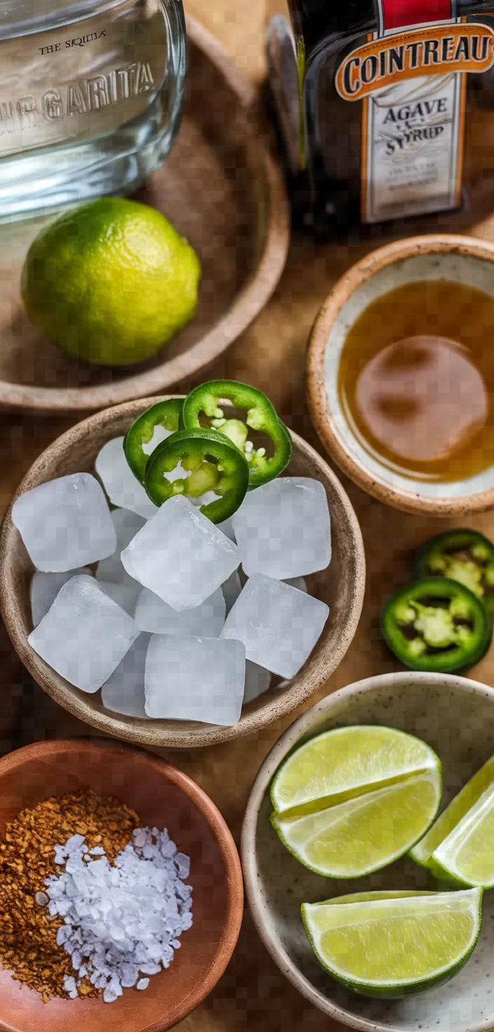 Ingredients photo for Spicy Margarita Recipe