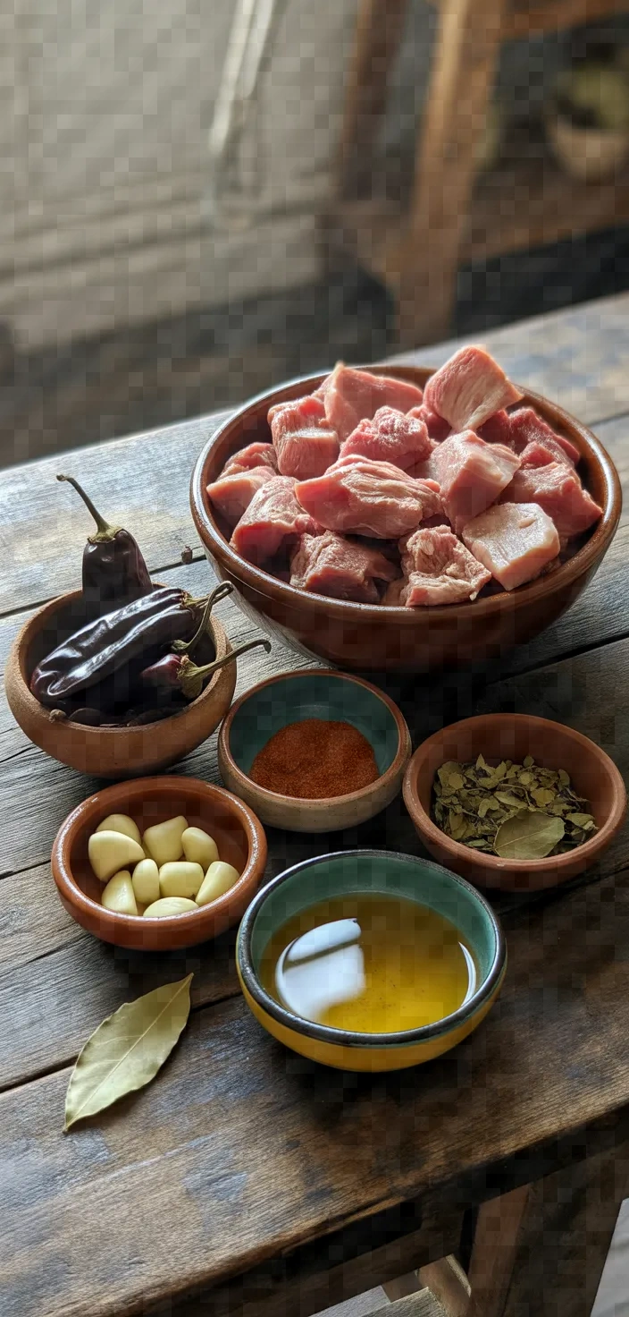 Ingredients photo for Carne Adovada Recipe