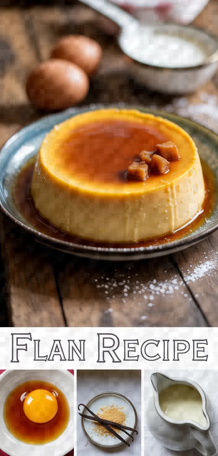 A photo of Flan Recipe