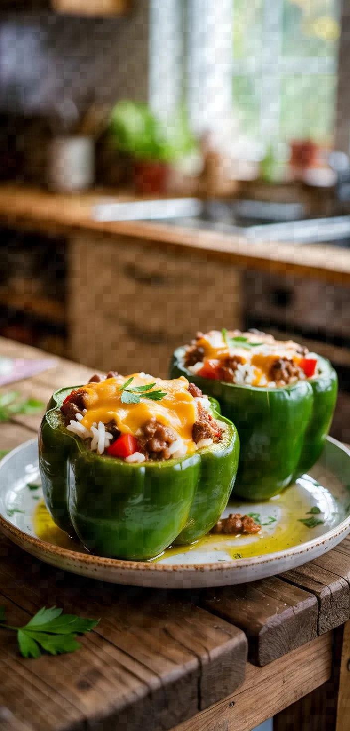 Crockpot Stuffed Peppers Recipe