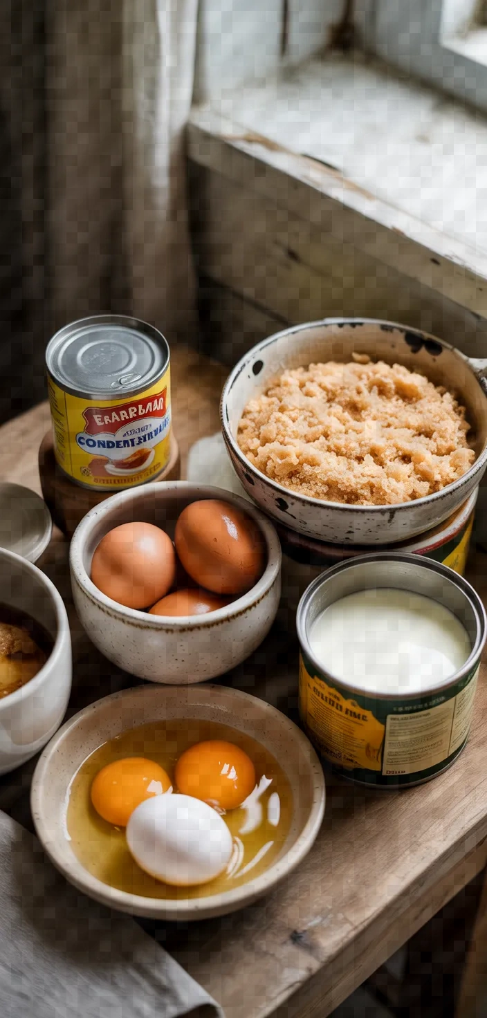 Ingredients photo for Flan Recipe