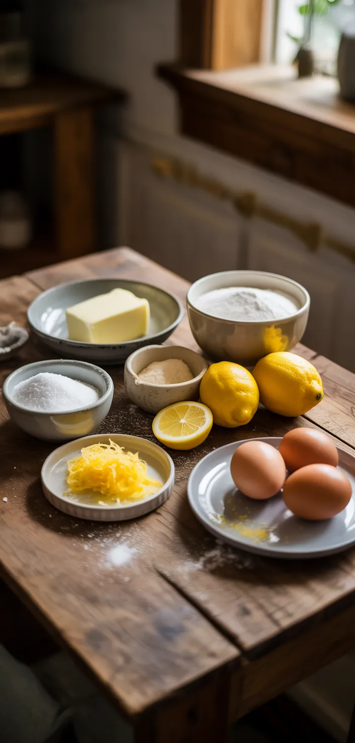 Ingredients photo for Italian Lemon Pound Cake Is The Only Lemon Cake Recipe You Will Ever Need!
