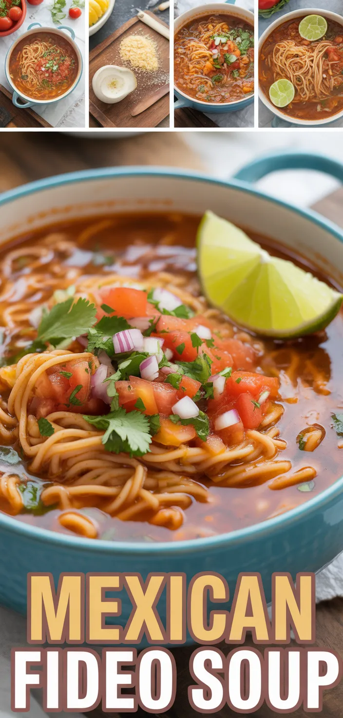 Fidao Sopa De Fideo (Mexican Fideo Soup) Recipe - Taco terrace