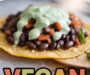 Simple Black Bean Tacos With Vegan Lime Crema Recipe