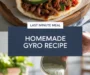 Homemade Gyros Recipe And Gyro Meat From The Food Charlatan.