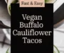 Vegan Buffalo Cauliflower Tacos Recipe